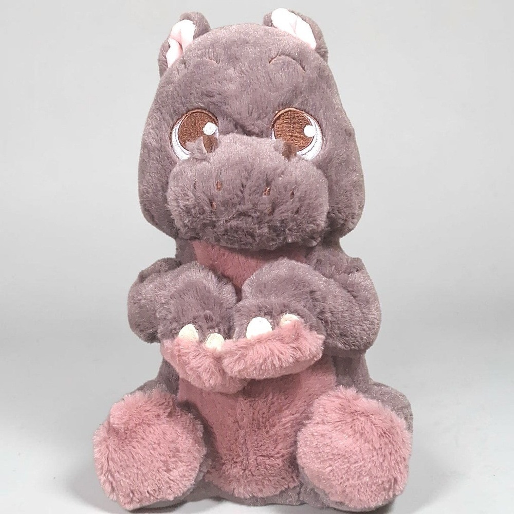 Disney Parks Animal Kingdom Baby Hippo 10" Plush Conservation Fund Stuffed